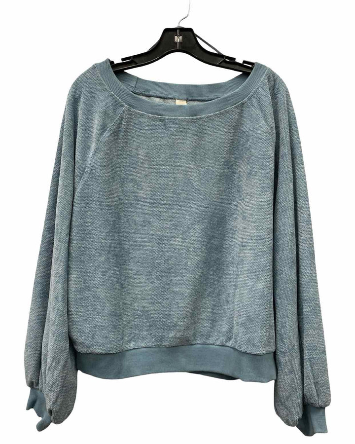 PrAna Size M Blue Sweater