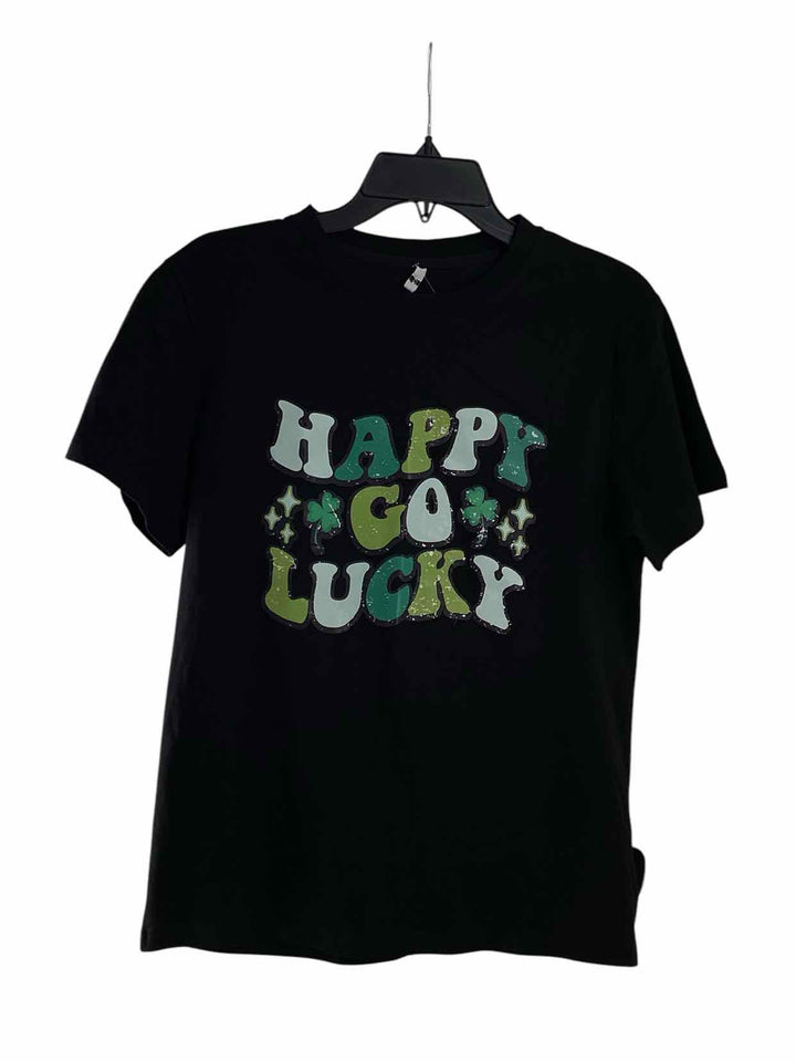 Size S Black St. Patricks Day T-shirt