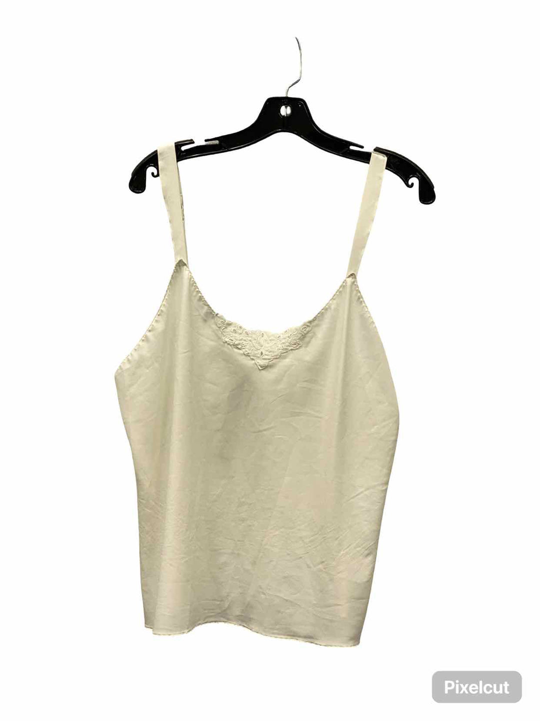 Vanity Fair Size XL White Tank Top