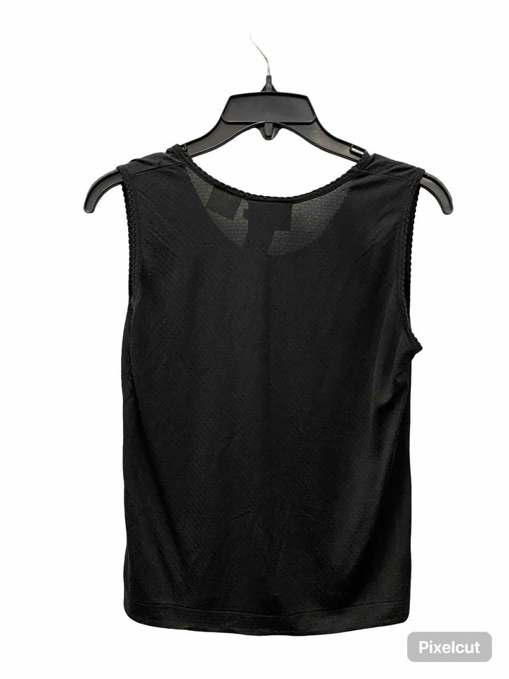Sunpeak Silks Size L Black 100% silk Tank Top