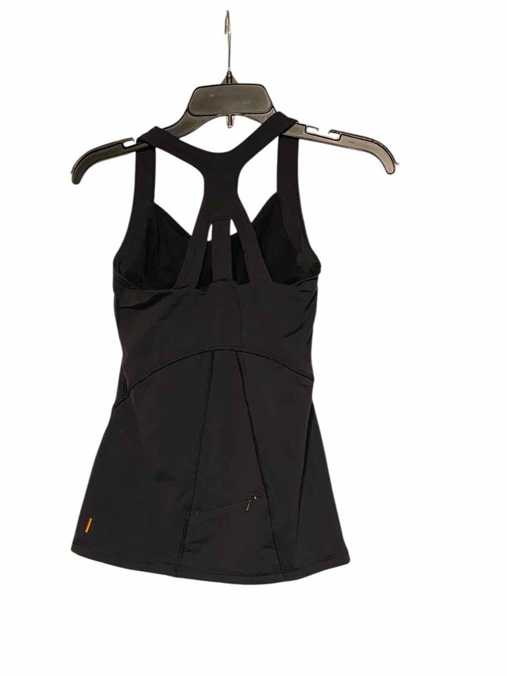 Lucy Size S Black Athletic Tank Top