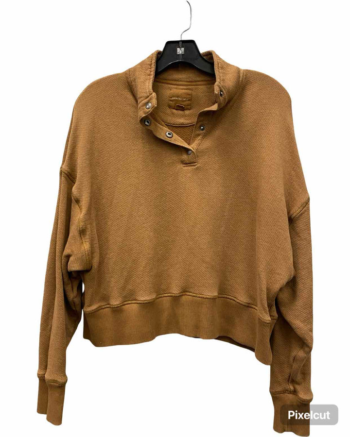 American Eagle Size SP Orange Long Sleeve Shirts