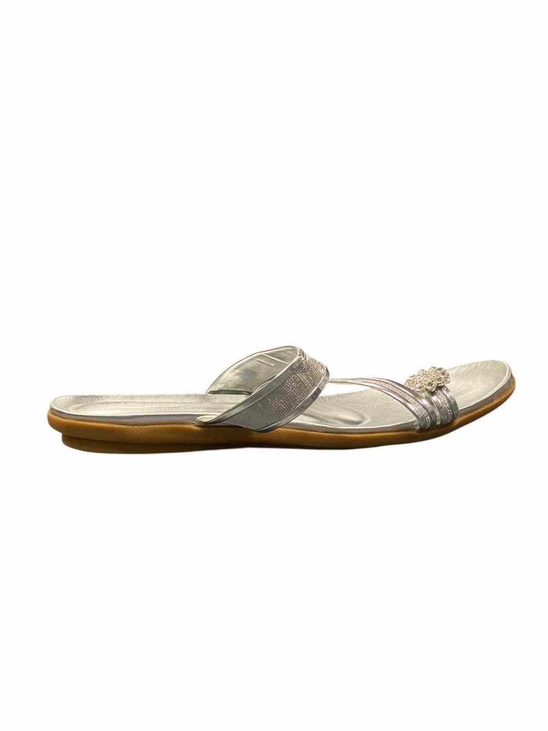 Bolaro Shoe Size 10 Silver Sandals
