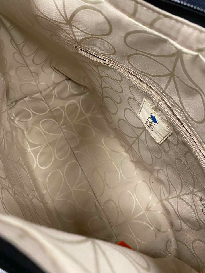 Orla Kiely Black Bag