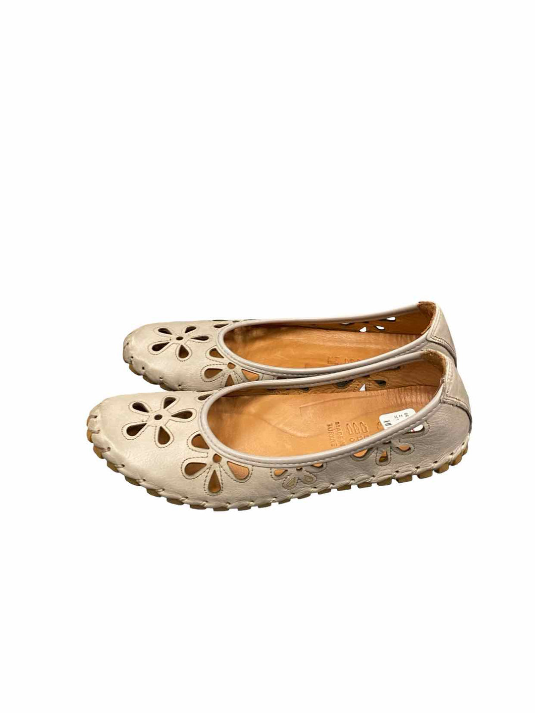 Spring Step Shoe Size 7 Taupe Leather Raley Ballet Flats NWOT Flats