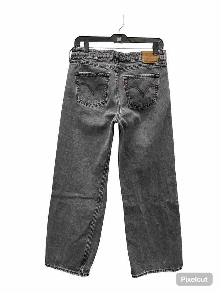 Levi's Premium Size 28 Black Low Loose Jeans