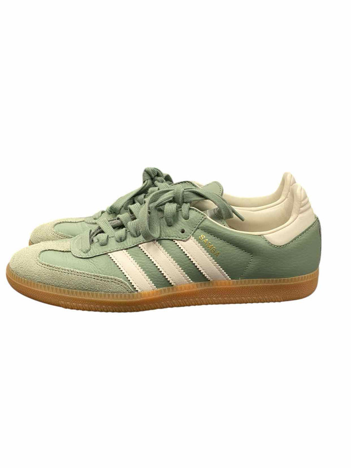 Adidas Shoe Size 8 Sage Green Samba Sneakers