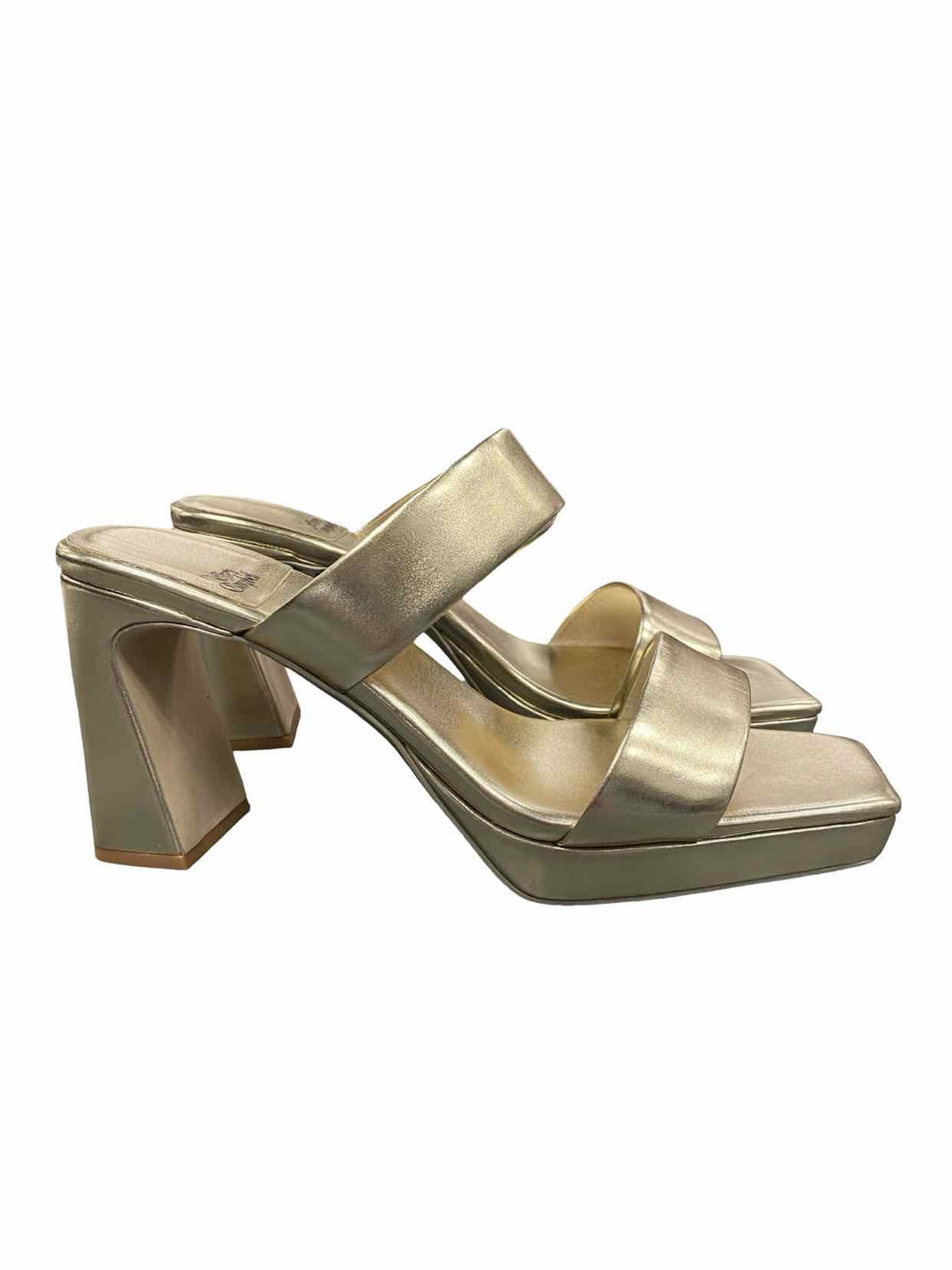 Jeffrey Campbell Shoe Size 10 Gold Heels