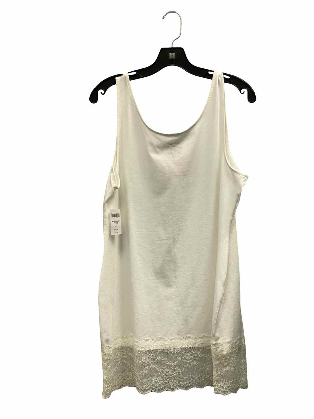 Soma Size XL White Pima Cotton NWT Tank Top