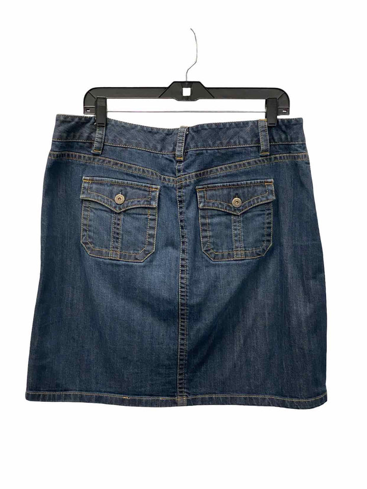 Ann Taylor Size 14 Blue Denim Skirt