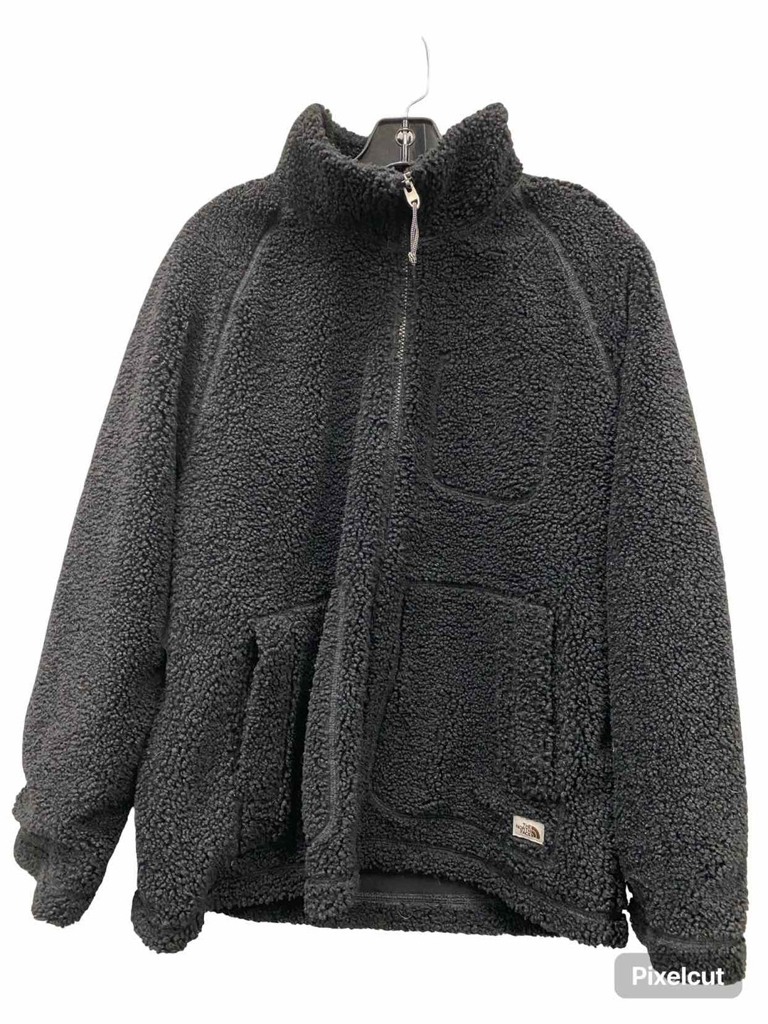 The North Face Size L Black Fleece Jacket (Outdoor)