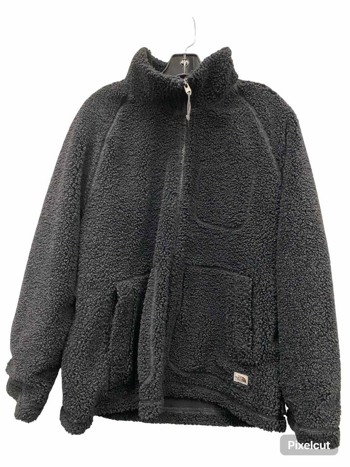 The North Face Size L Black Fleece Jacket (Outdoor)