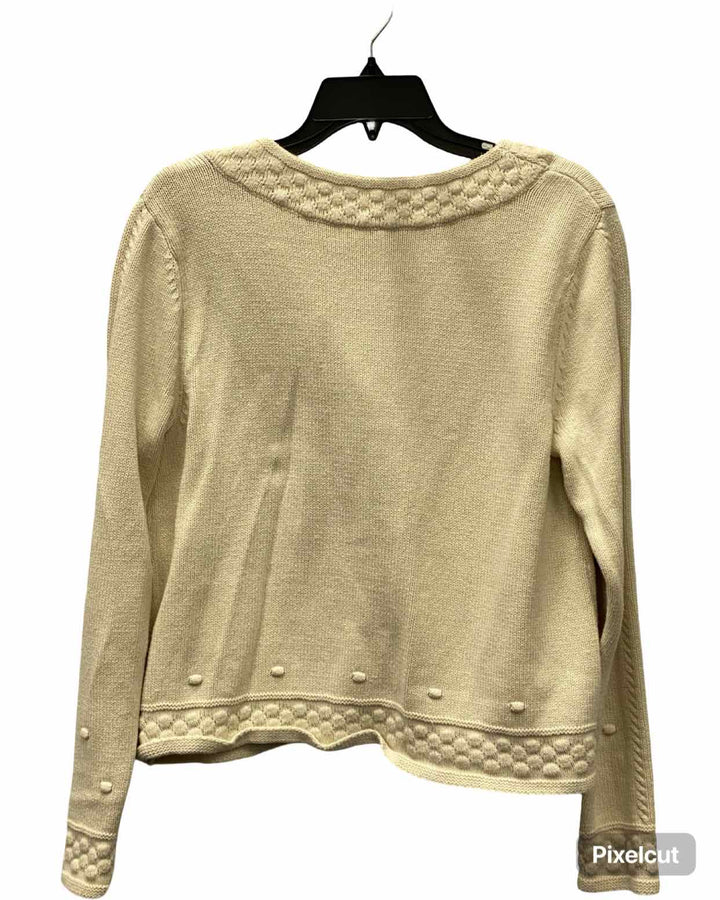Cabi Size M Cream Sweater
