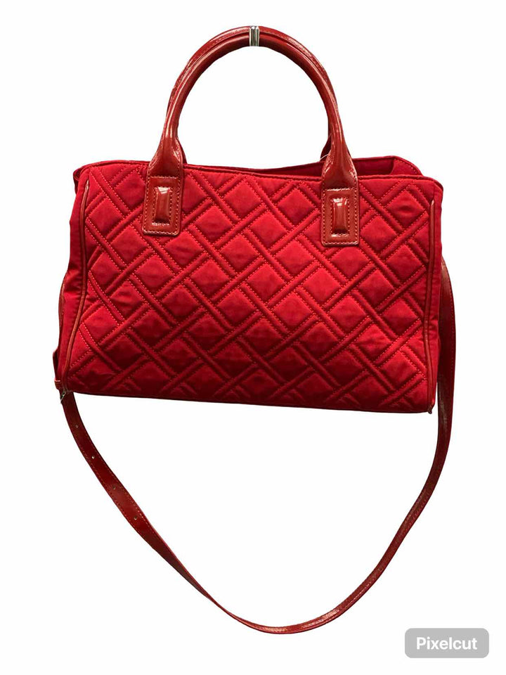 Vera Bradley Red Satchel Purse