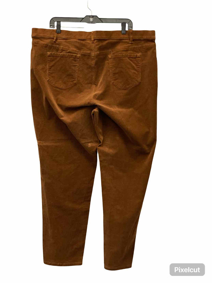J Jill Size 3X Brown Pants