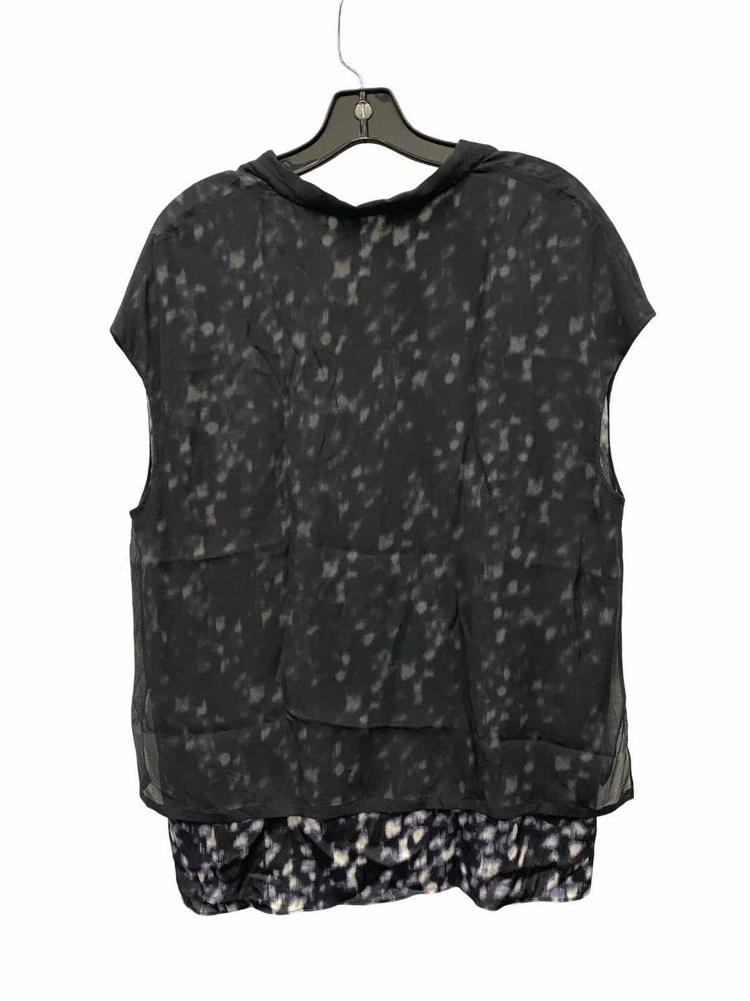 Elie Tahari Size M Black Short Sleeve Shirts