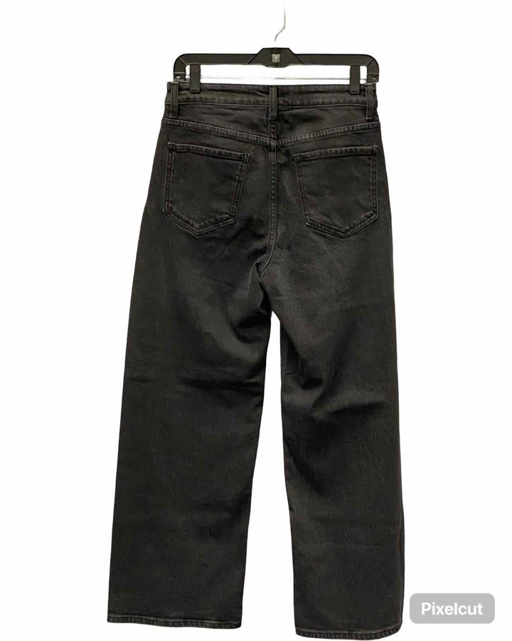 Quince Size 28 Black relaxed straight Jeans