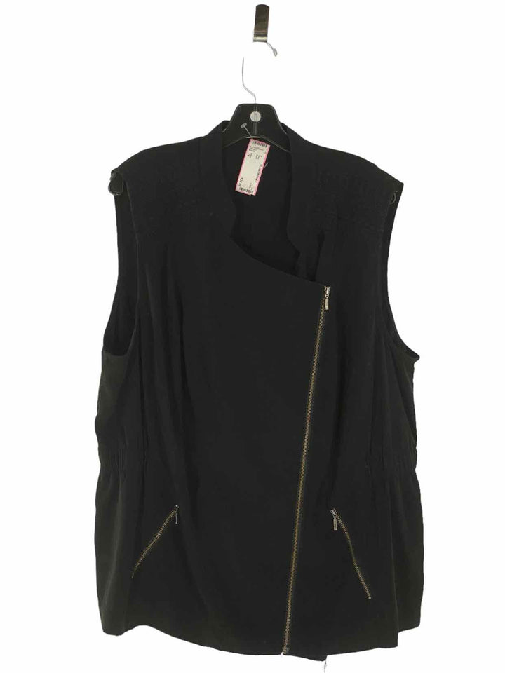 Sejour Size 18 Black Vest