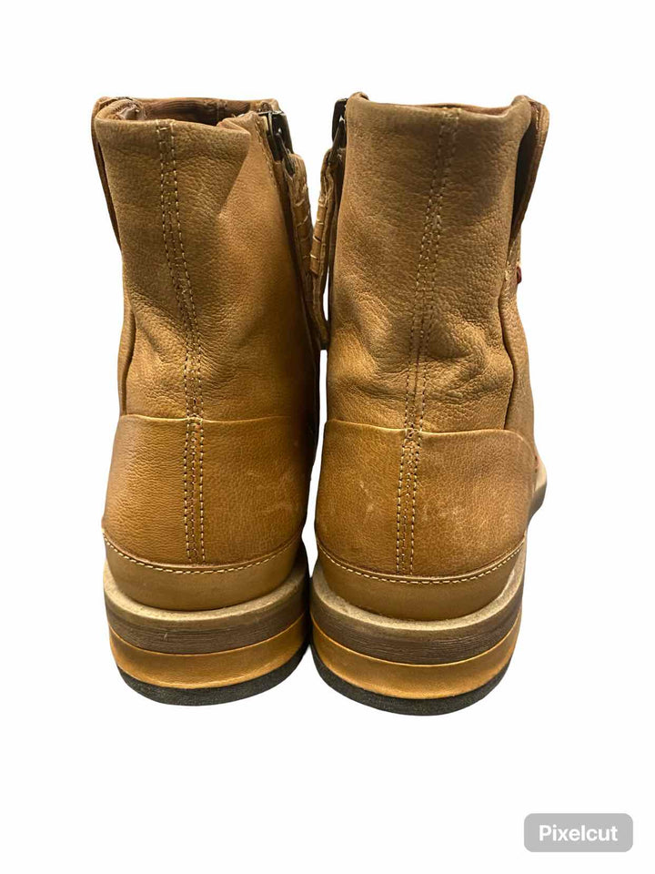 Franco Sarto Shoe Size 9 Brown Leather Boots(Ankle)