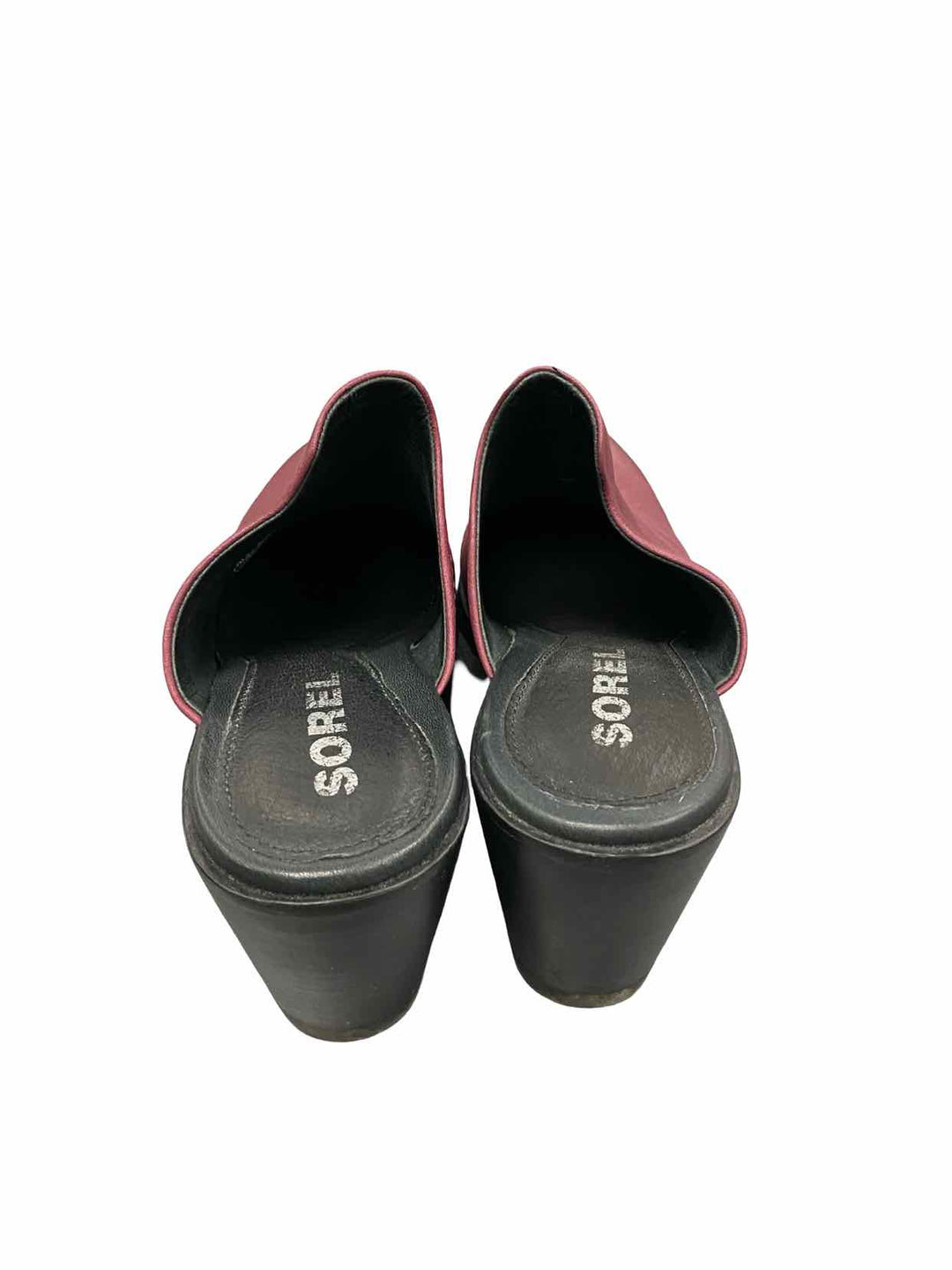 Sorel Shoe Size 10.5 Burgundy Wedge Heels