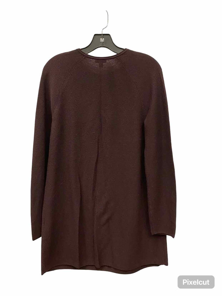 J Jill Size S Purple 100% Merino Wool Sweater