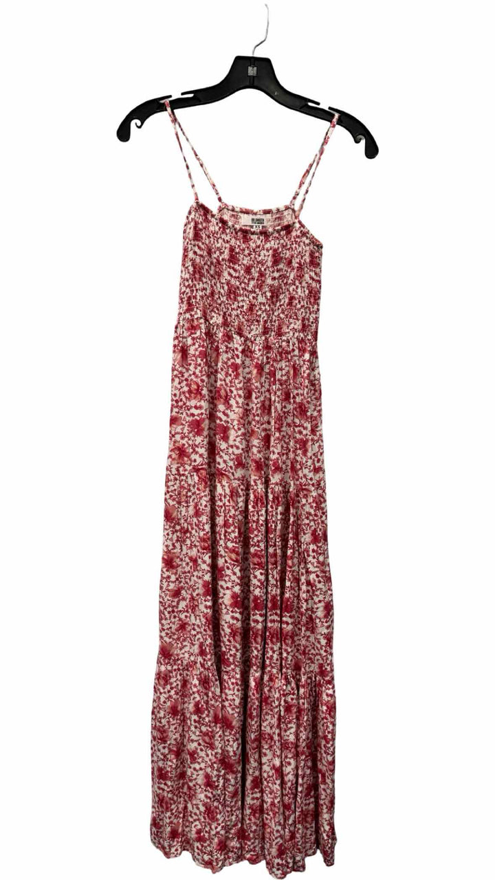 BB Dakota Size XS Pink White Floral Dress
