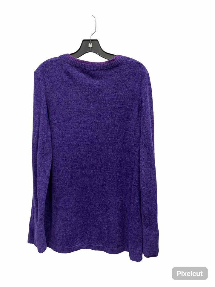 Exofficio Size XL Purple Sweater