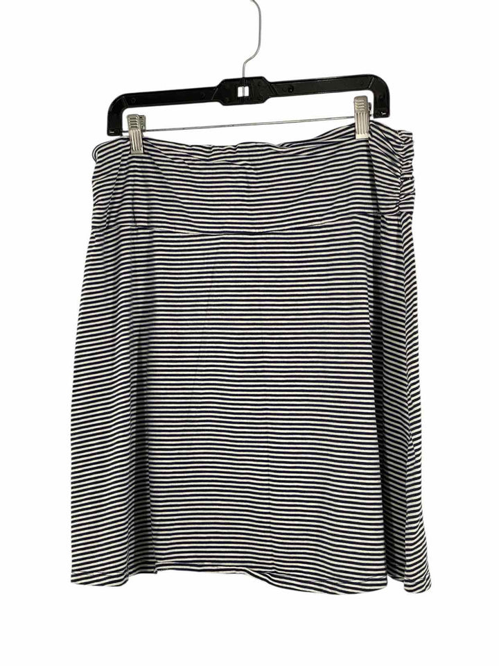 Toad & Co. Size XL White navy Skirt