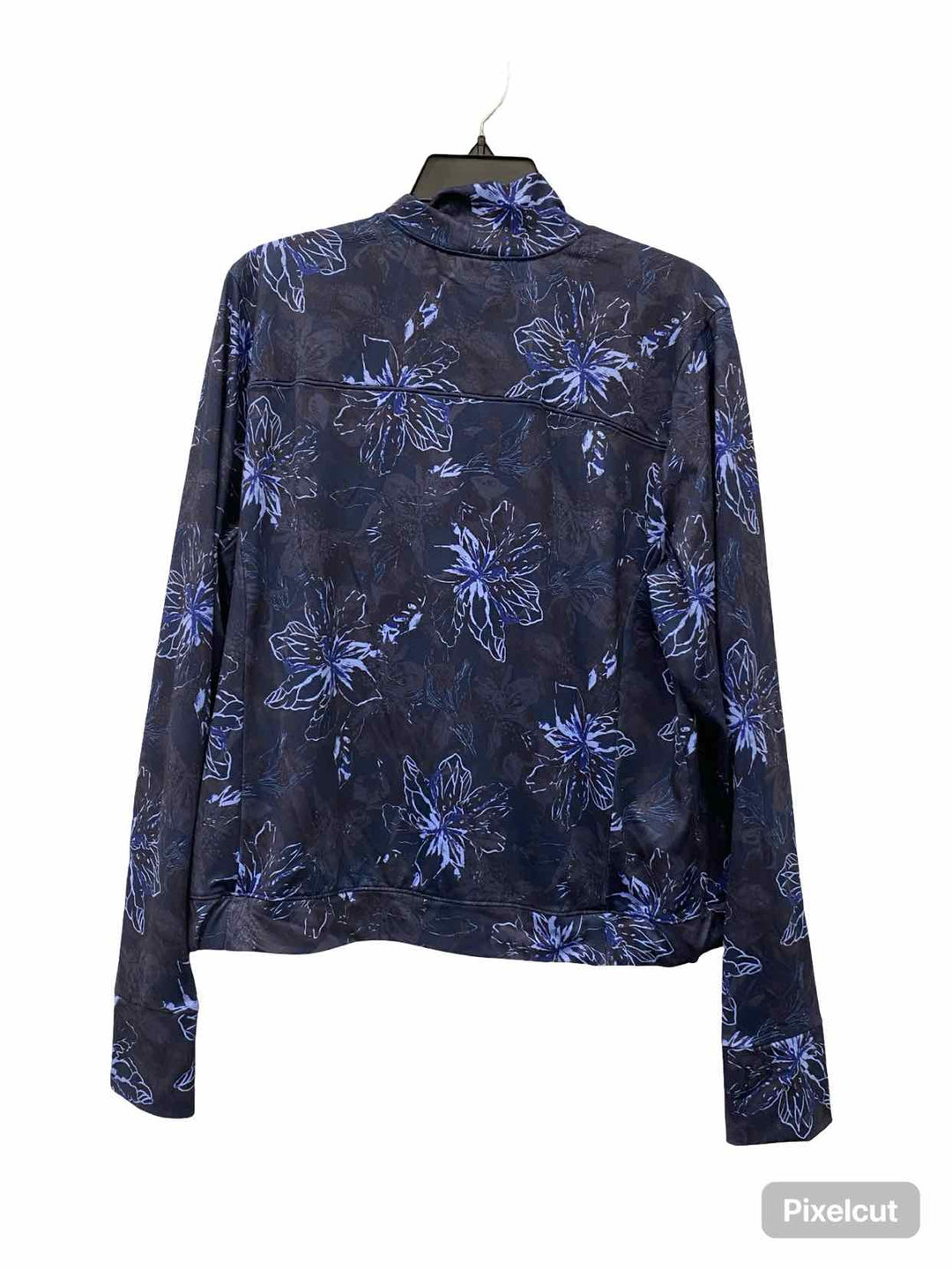 Columbia Size XL Blue Print Athletic Long Sleeve