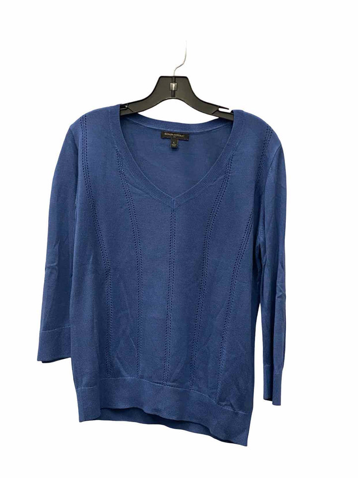Banana Republic Size L Blue Sweater