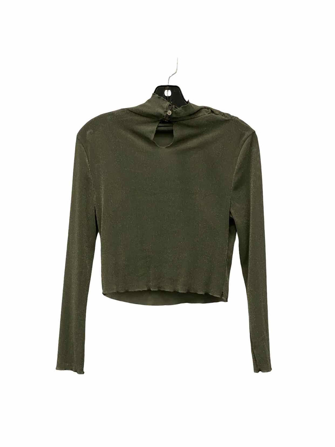 Miou Muse Size M Green Long Sleeve Shirts