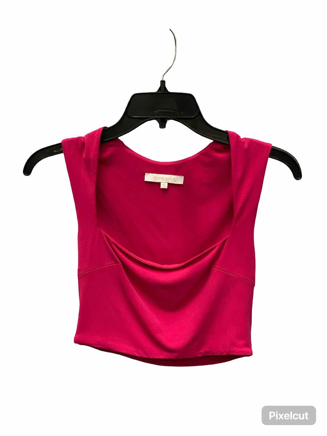 Olivaceous Size S Pink Tank Top