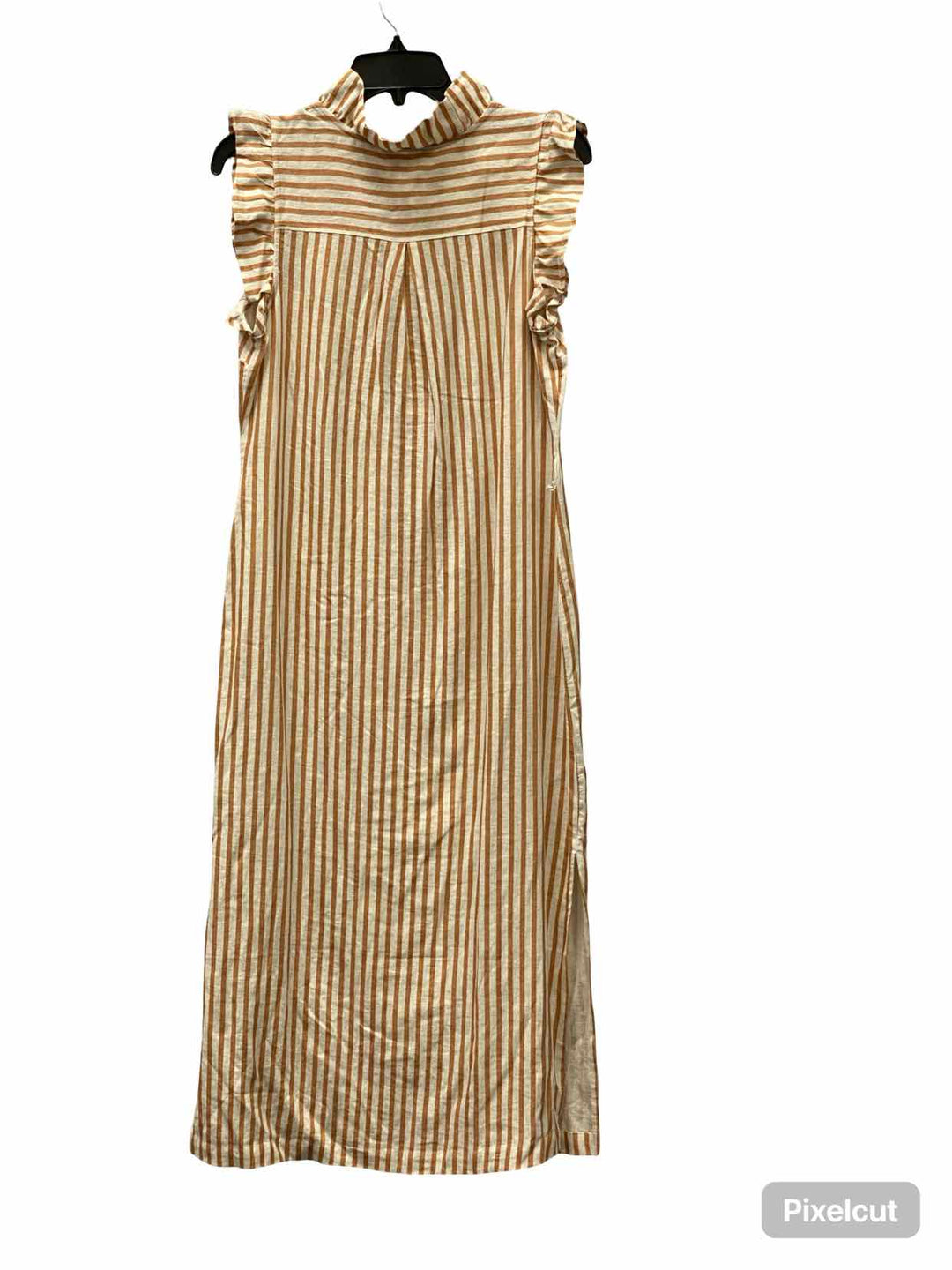 G by Giuliana Size SP Orange White Striped Dress
