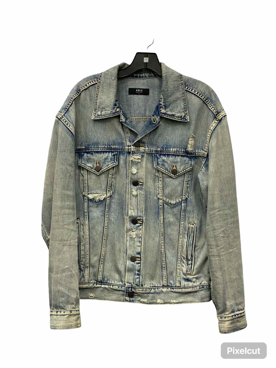 able Size XL Blue Jacket