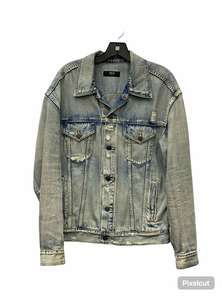 able Size XL Blue Jacket