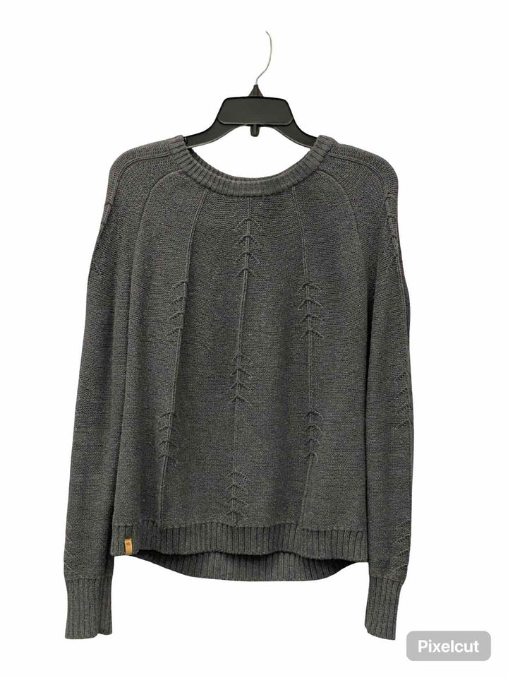 Ten Tree Size L Gray Organic Cotton Sweater