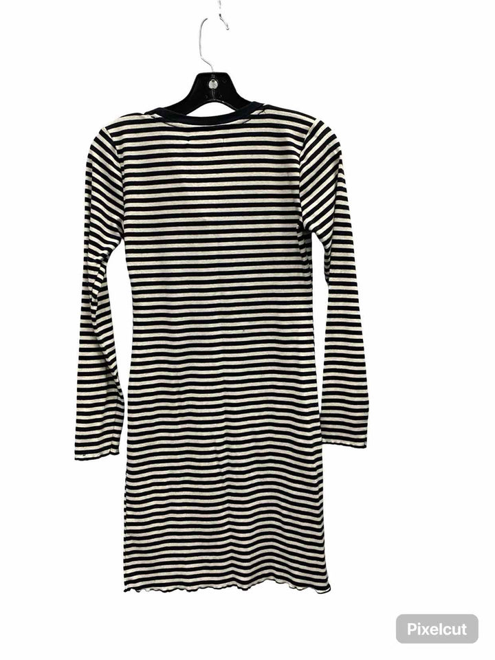 Abercrombie & Fitch Size S Black White Striped Dress