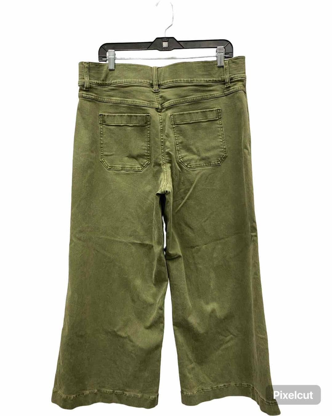 Spanx Size 1X Green Wide Leg Pants