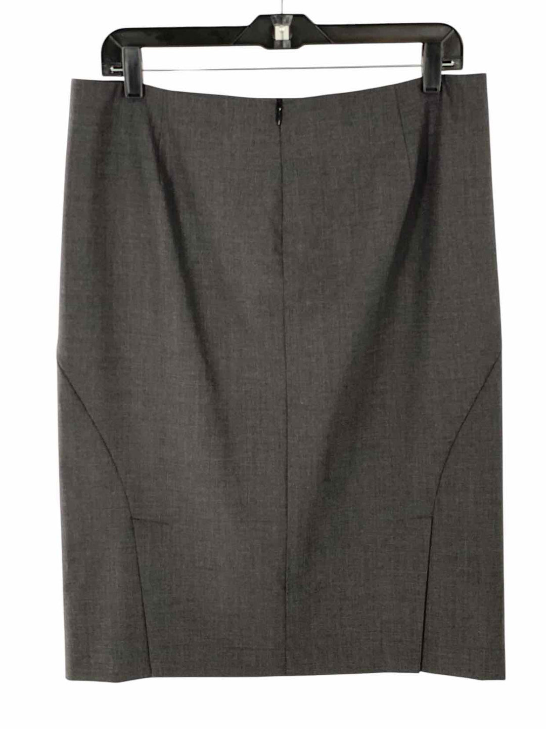 Theory Size 12 Gray Wool Blend Skirt