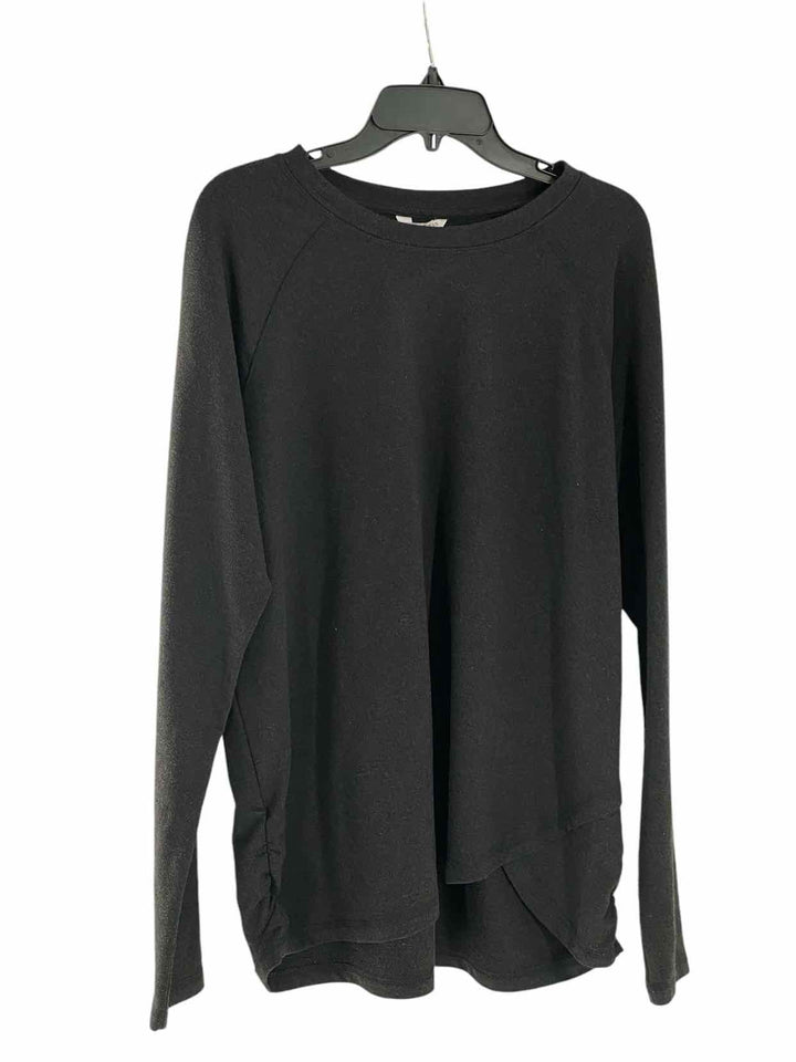 Danskin Size XXL Dark Grey Long Sleeve Shirts