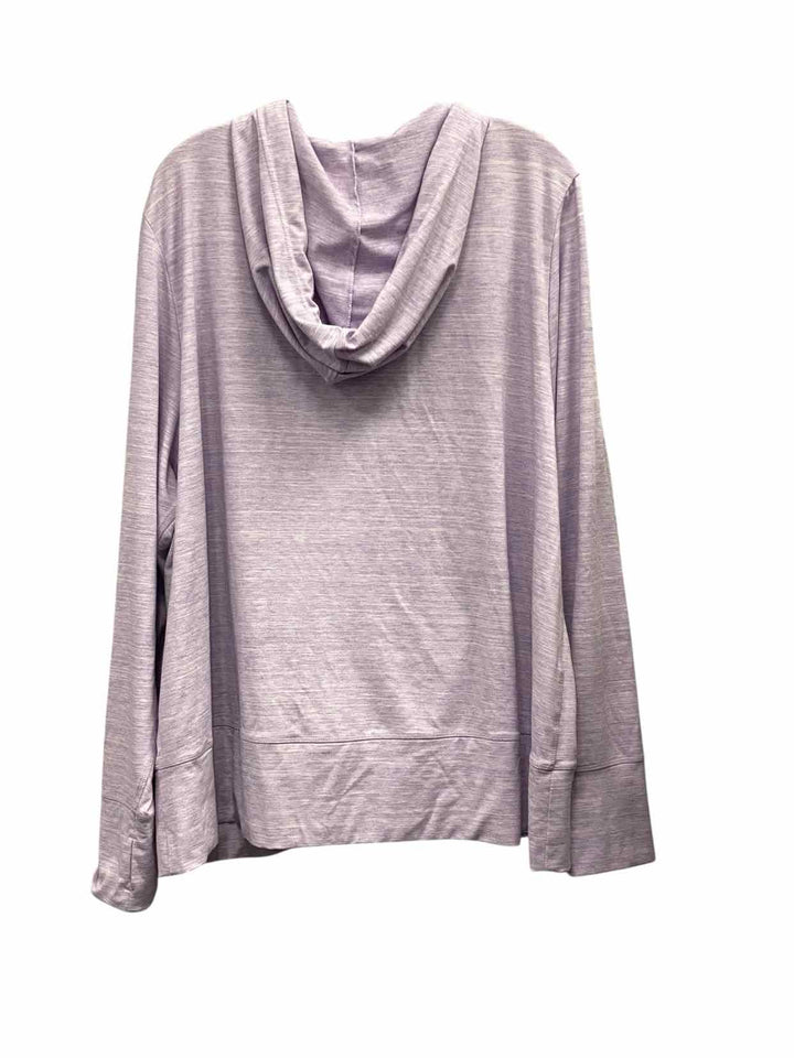 Unknown Brand Size 3X Purple Athletic Jacket