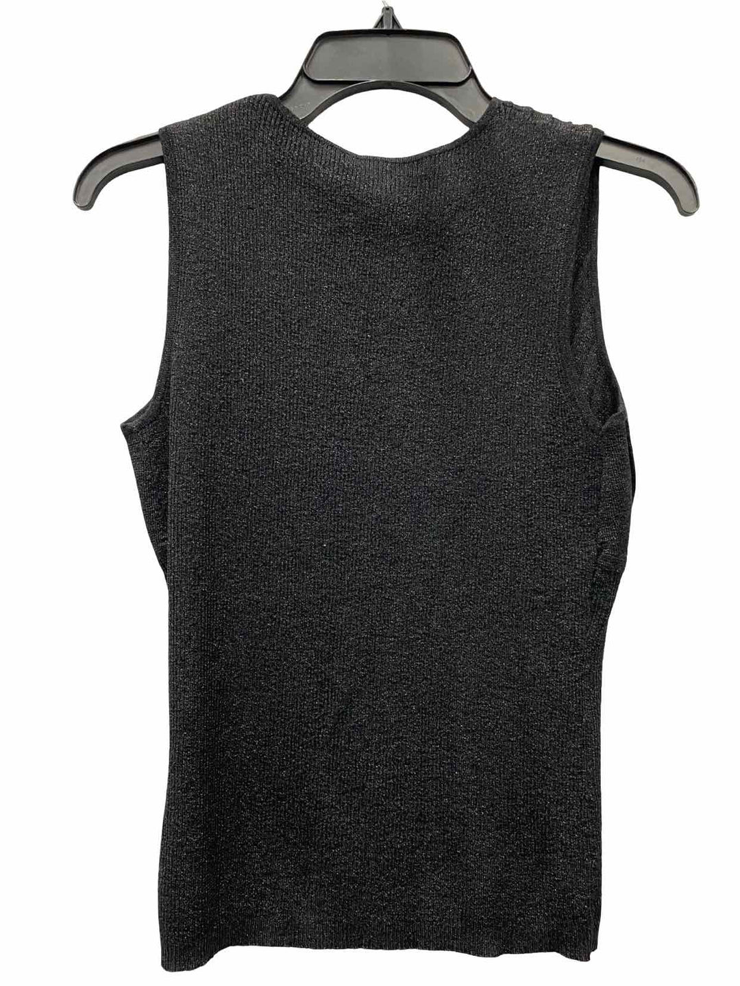 August Silk Size MP Black Metallic Tank Top
