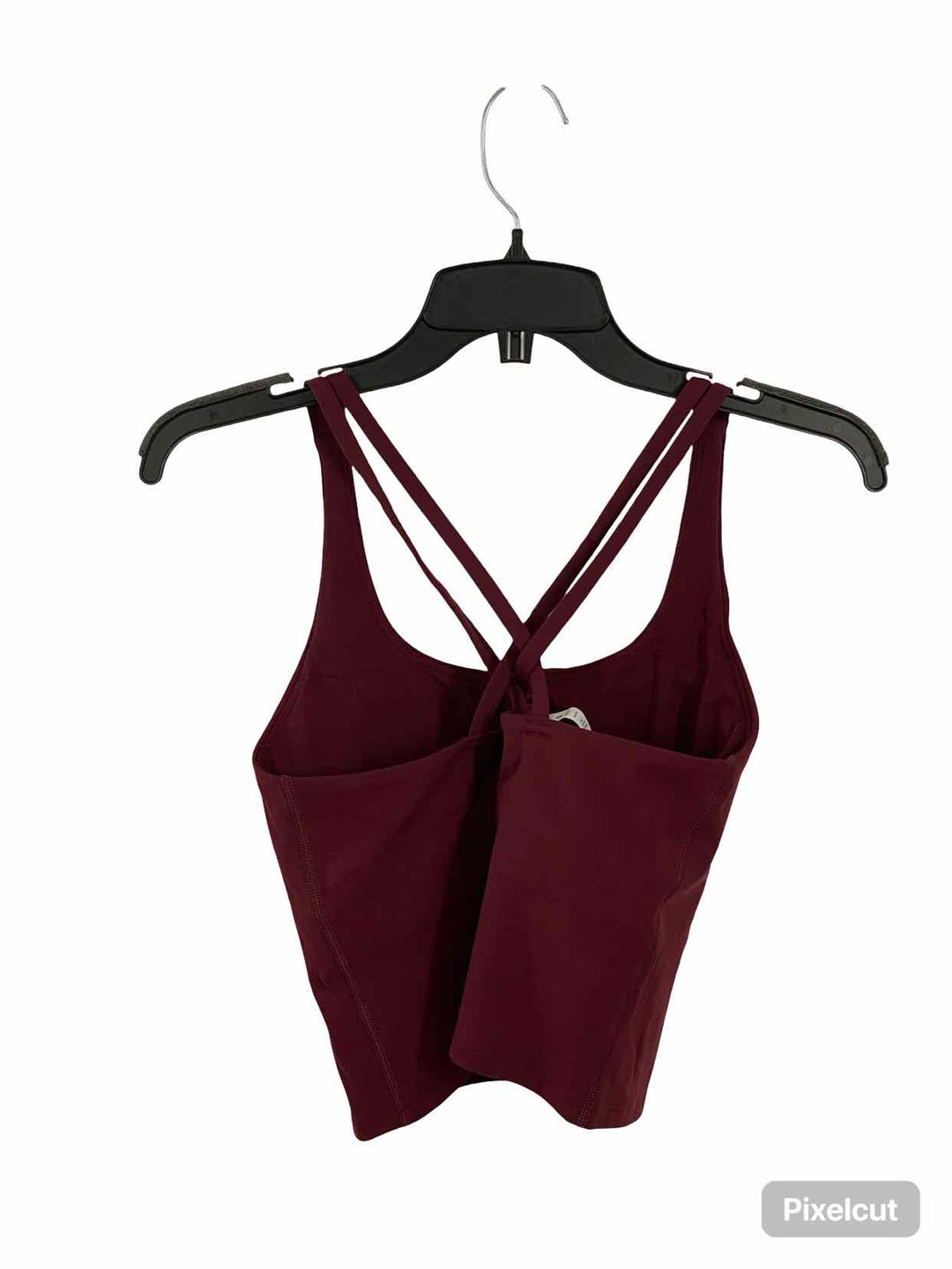 Hey Nuts Size M Plum Athletic Bra
