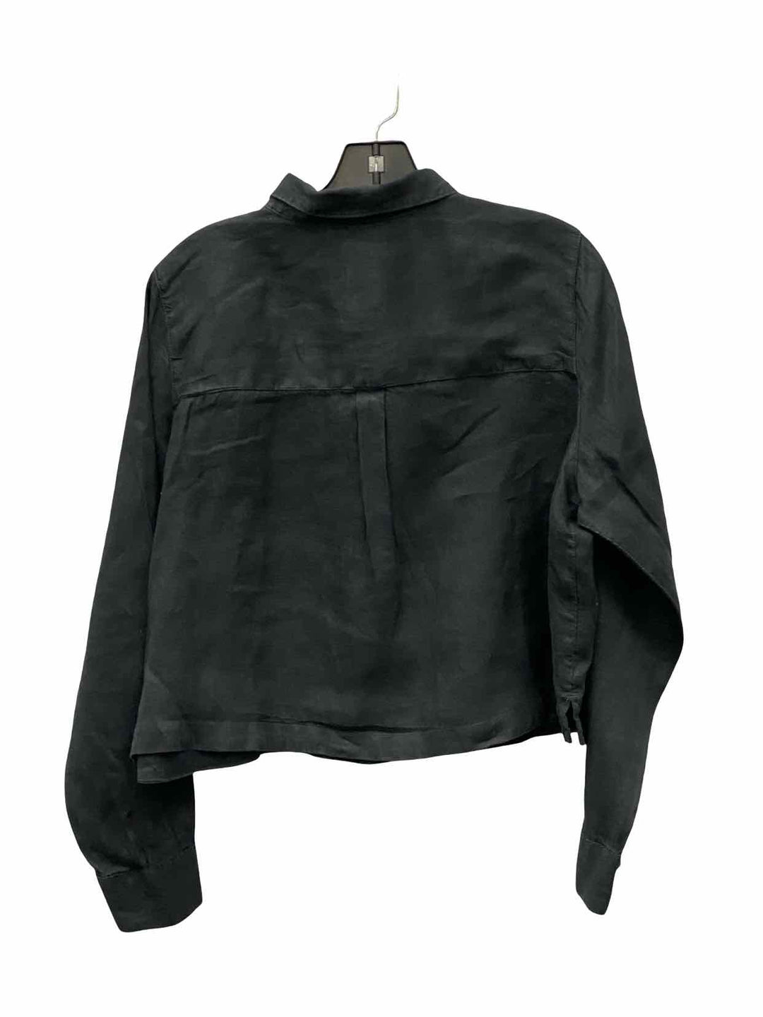 Joie Size L Black 100% Linen Long Sleeve Shirts