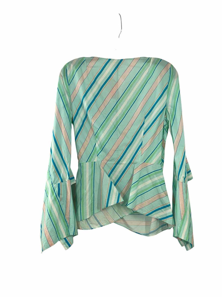 Peter Pilotto Size M Teal Long Sleeve Shirts