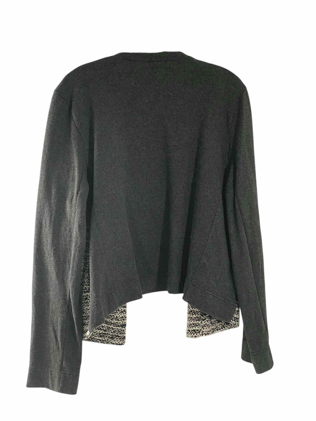 Dylan Size XL Grey White/Black Print Sweater