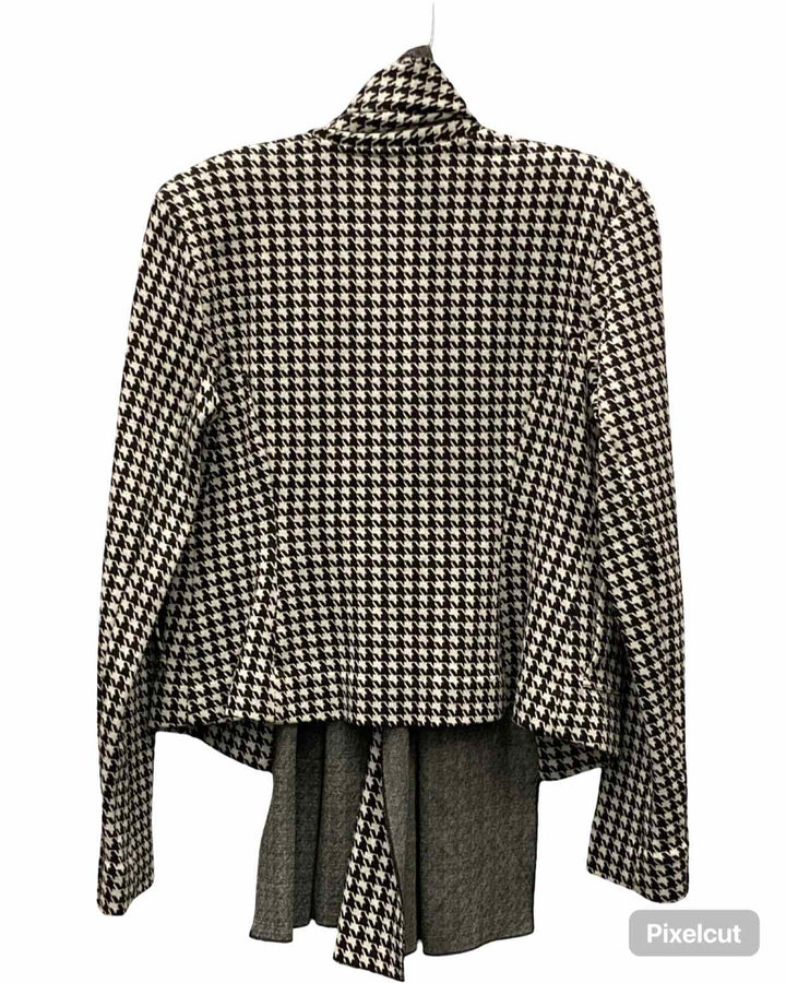 Cabi Size XS Black White Print Jacket