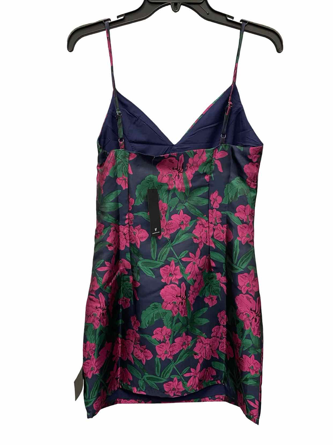 Lulus Size S Navy Pink Floral Dress