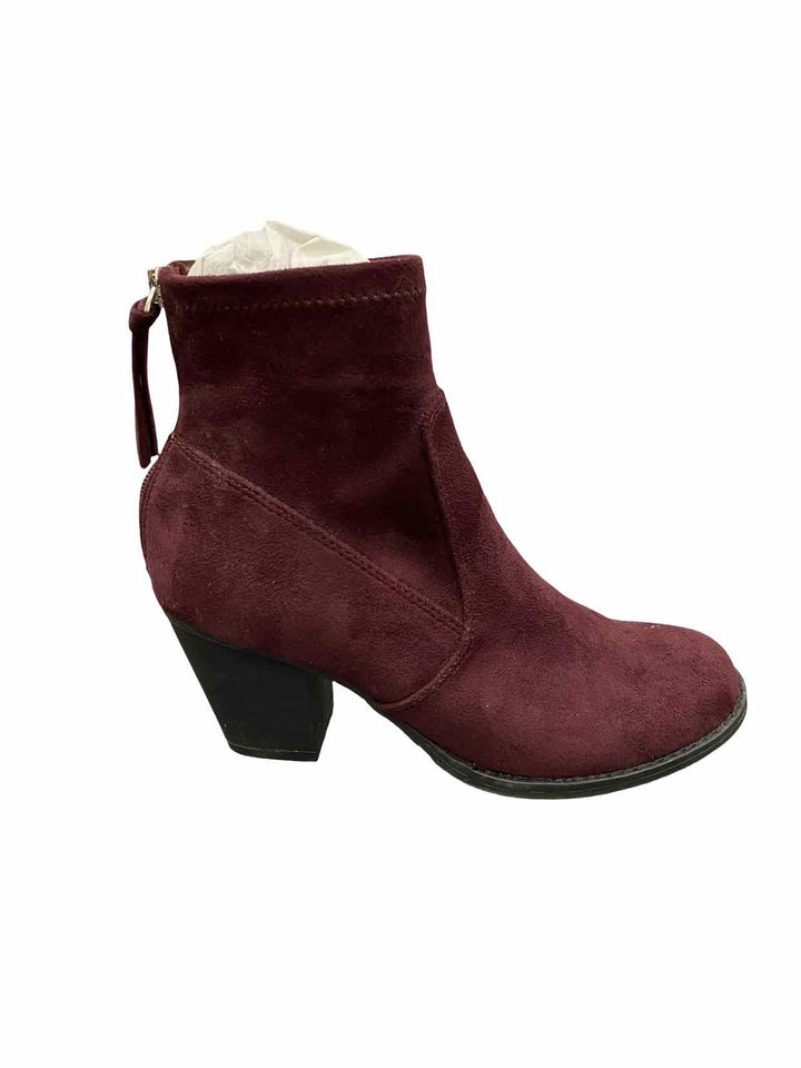 DV 8 Shoe Size 7.5 Plum Manmade Boots(Ankle)