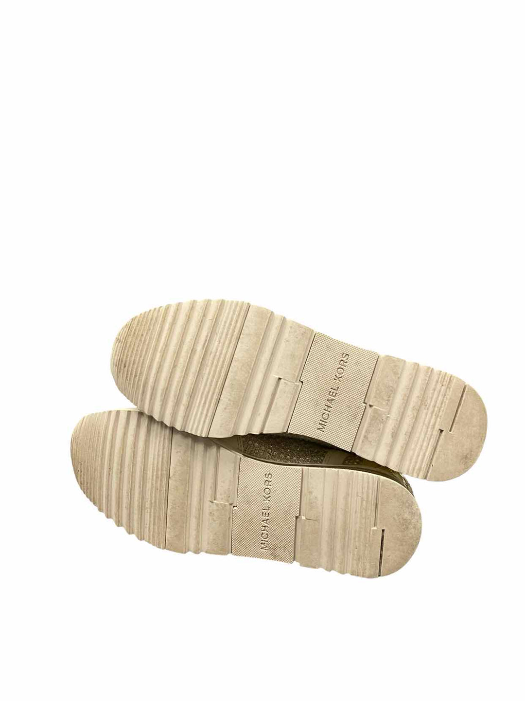 Michael Kors Shoe Size 6.5 Cream Allie Wrap Sneakers
